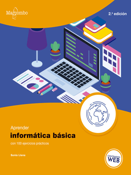 Cover image for Aprender informática básica con 100 ejercicios prácticos